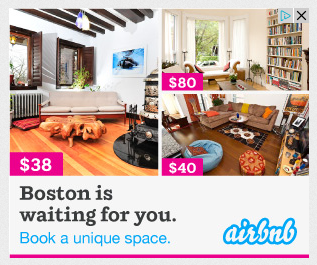 well crafted airbnb search targeting ad